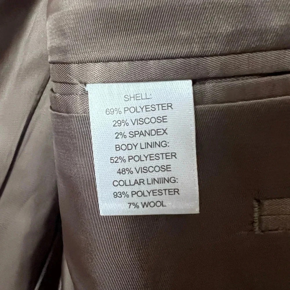 NWT Murano Wardrobe Essentials Mens Blazer Sport Coat Two Button Suit Jacket 42 - Picture 4 of 12